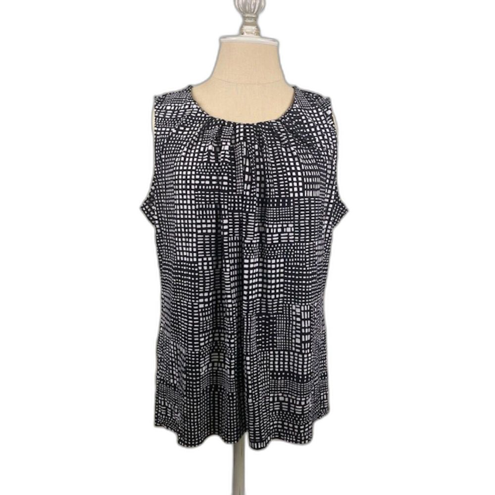 Liz Claiborne Career Sleeveless Top Size L Pre owned